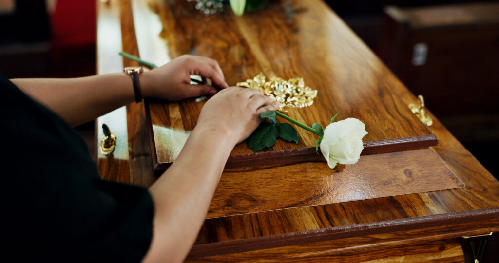 Funeral director offering immediate-need guidance at Turrentine-Jackson-Morrow